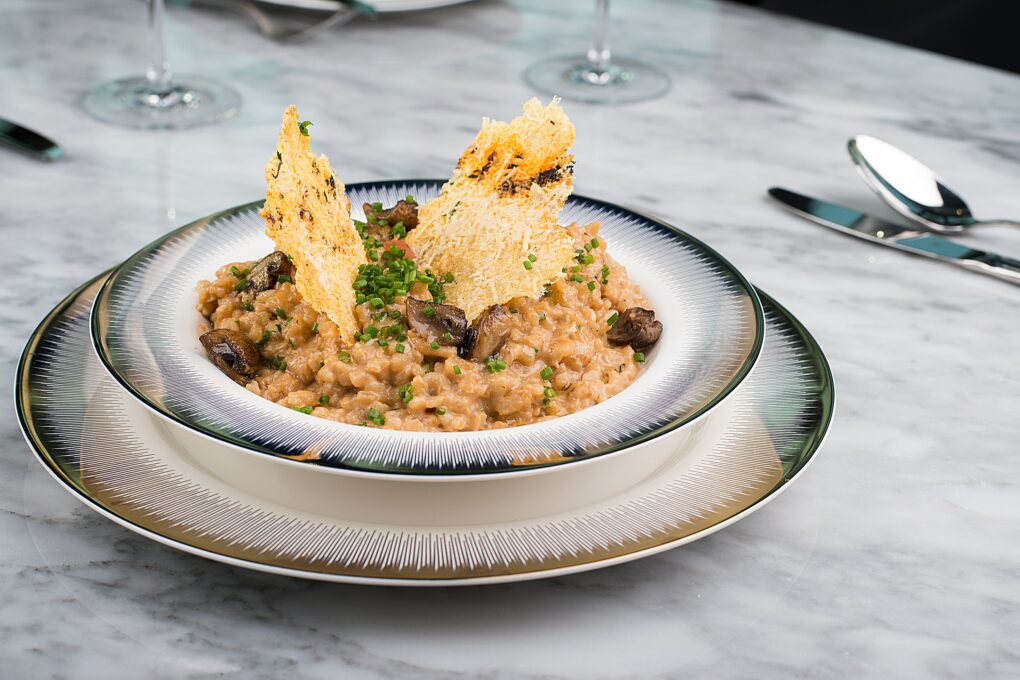 risotto de setas